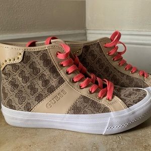 Guess. High top sneaker’s
